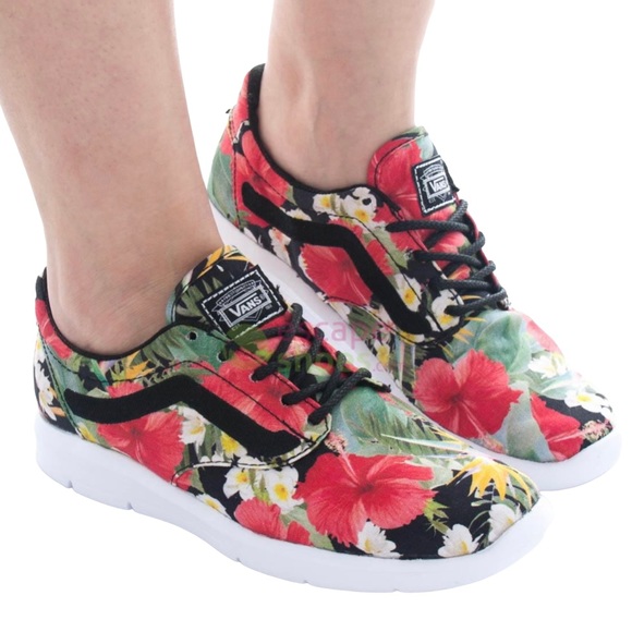 VANS ISO 1.5 + DIGI ALOHA BLACK Unisex Size Mens 4.5 US Womens 6.0 US - Picture 2 of 8